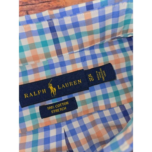Ralph Lauren Mens XL Multicolor Plaid Button-Down Shirt XL - Picture 5 of 7
